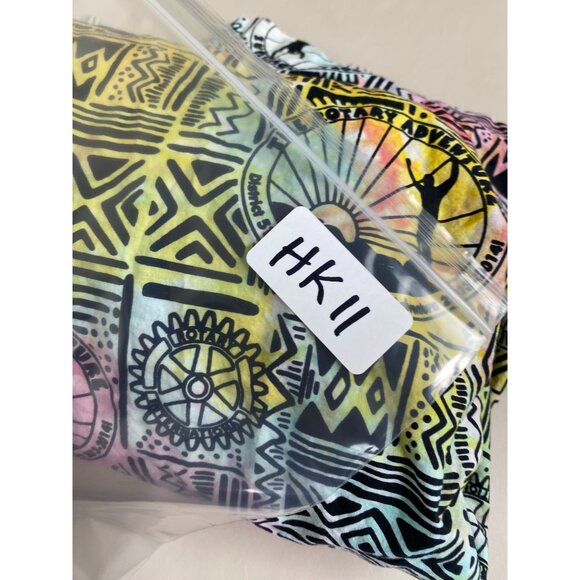 Wet Dog Mens Short Sleeve Hawaiian Shirt 2X‎ Colorful Geometric Tribal Design - Picture 7 of 13